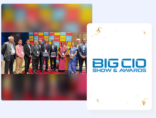 NeSL team at the BIG CIO Show & Awards 2024, where NeSL leaders awarded the Leader’s Award and Innovator’s Award.