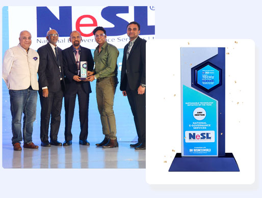 NeSL awarded the BW Tech Excellence Awards 2025 for ‘Sustainable Technology Initiative of the Year' for NeSL's e-BG.